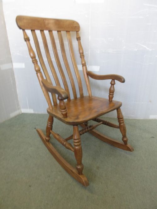 Heavy Quality 19th Century Rocking Chair Made by Brears of Addingham