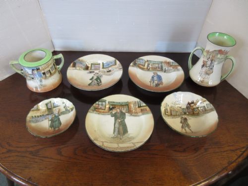 7 Pieces of Doulton Dickens Ware