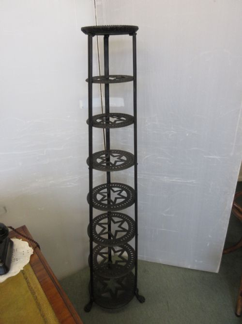 Kenrick Cast Iron Pan Stand 19th Century.