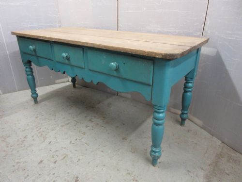 3 Drawer Harvest Table