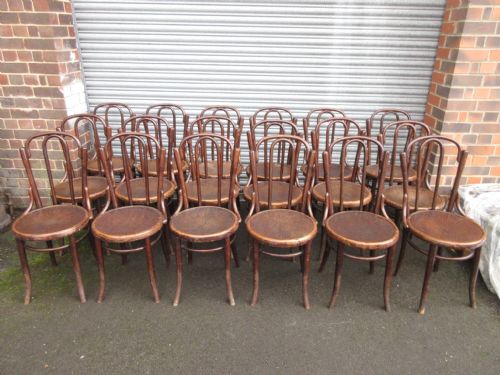 Set of 18 Bentwood Chairs