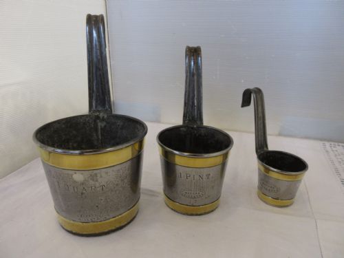 Set of 3 Dairy Measures