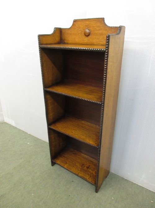 Small Oak  Bookshelf