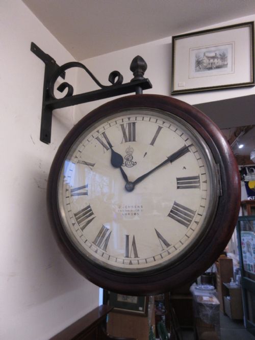 Railway Double Sided Platform Clock