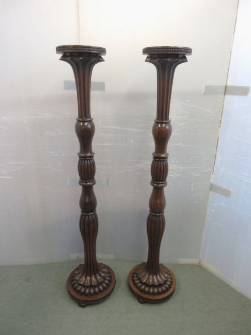 Super Pair of Torchieres
