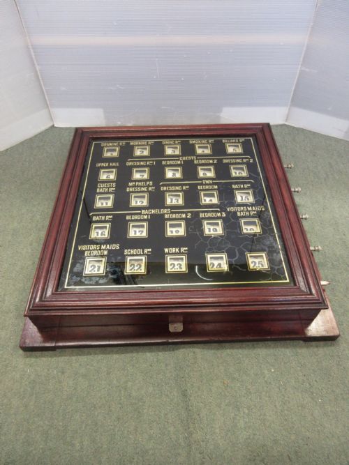 Large Mahogany Bell Box