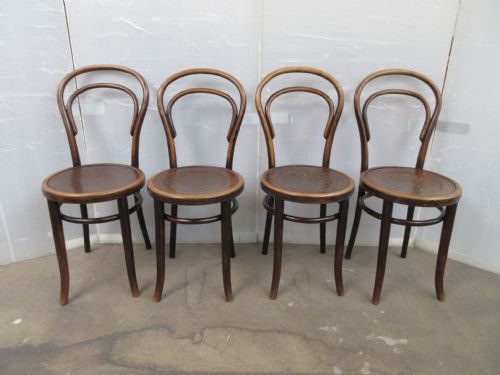 Set of 4 Bentwood Chairs
