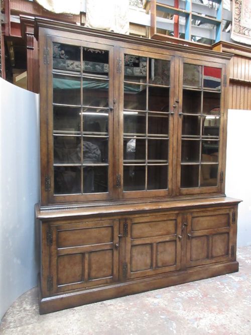 Large Oak Bookcase