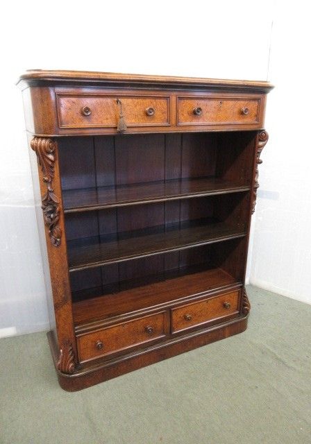 Walnut Bookshelves