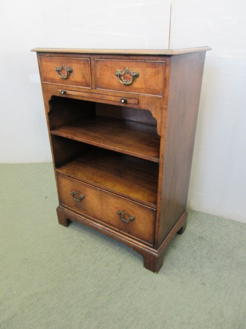 Walnut Chest / Bookshelf