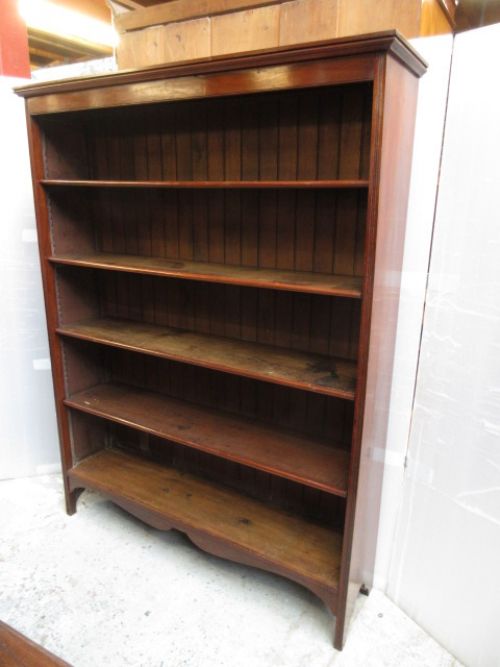 Large Mahogany Bookshelf