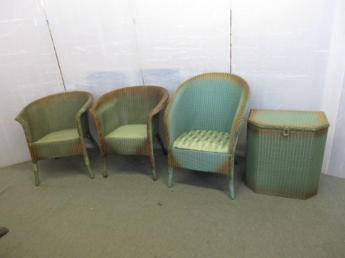 4 Pieces of Lloyd Loom