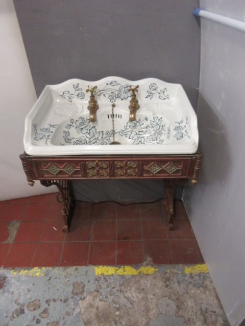 19th Century Sink & Stand