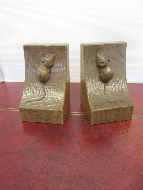 Robert Thompson Mouseman Bookends