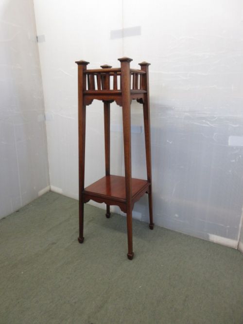Mahogany Jardinaire Stand