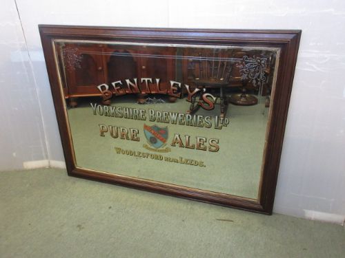 Large Bentleys Pub Mirror