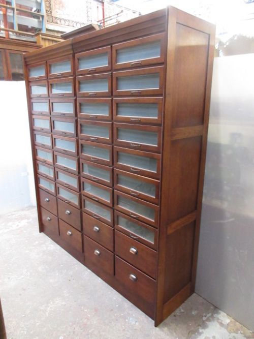 Large Haberdashery Cabinet