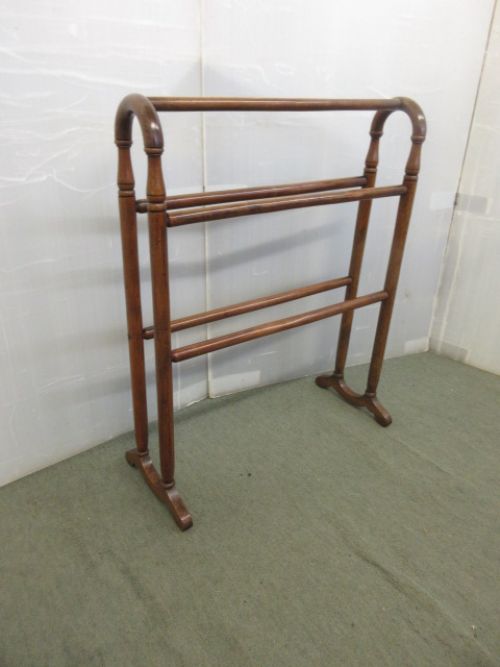Mahogany Towel Rail