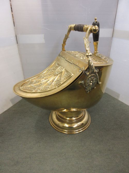 Quality 19th Century Brass Coal Hod