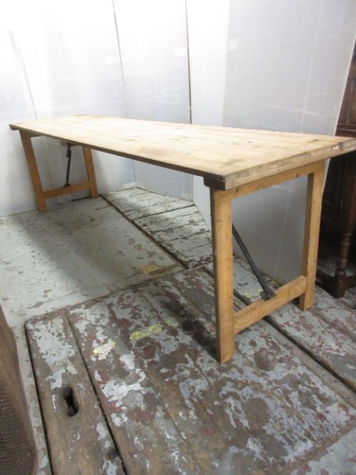 Long Pine Tressle Table