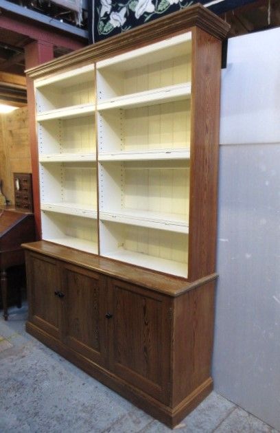 Pitch Pine Bookcase