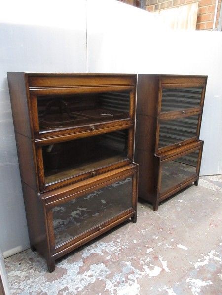 Pair of Oak Bookcases