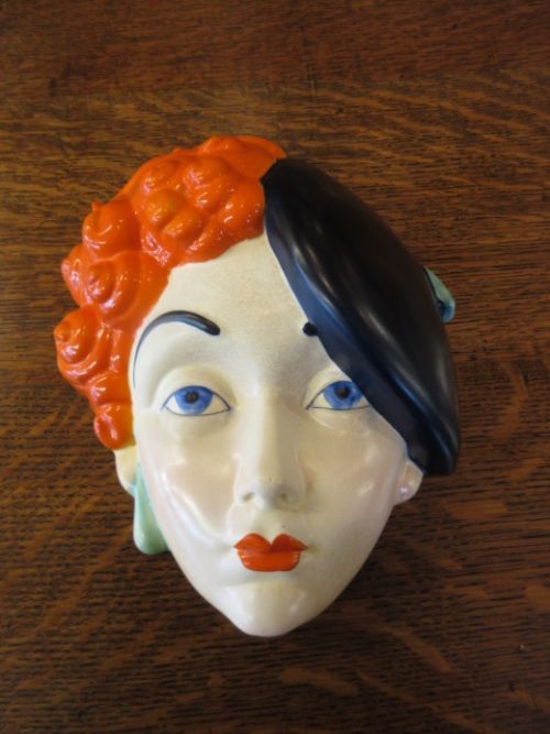 Large Art Deco Wall Mask