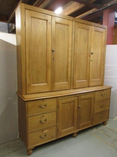 Pine Housemaids Cupboard