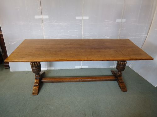 7' Oak Table