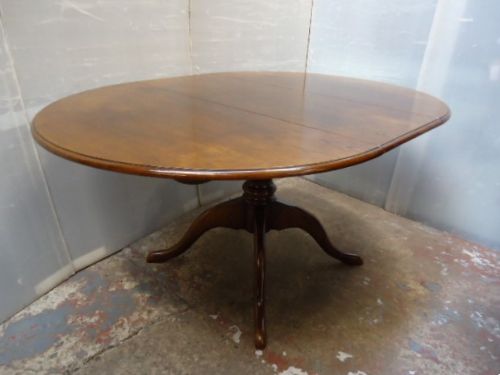 Oak Extending Pedestal Table