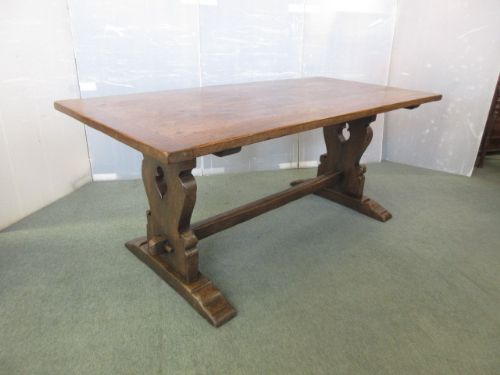 Quality Oak Refectory Table