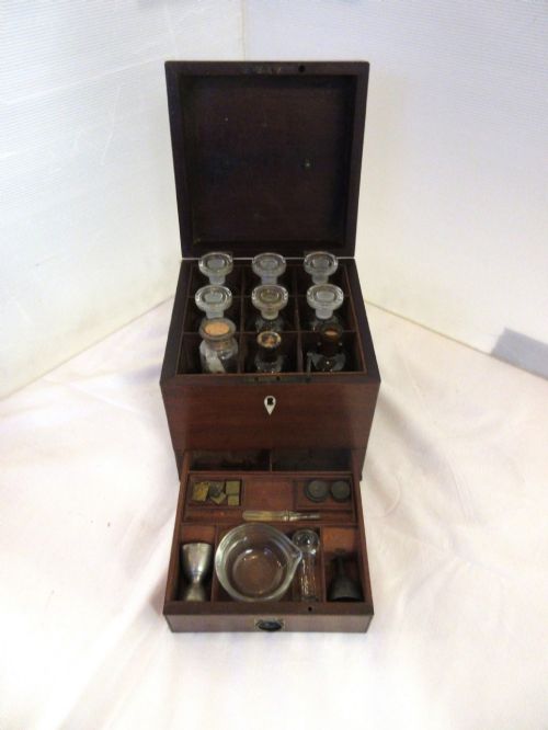 Mahogany Apothecary Box