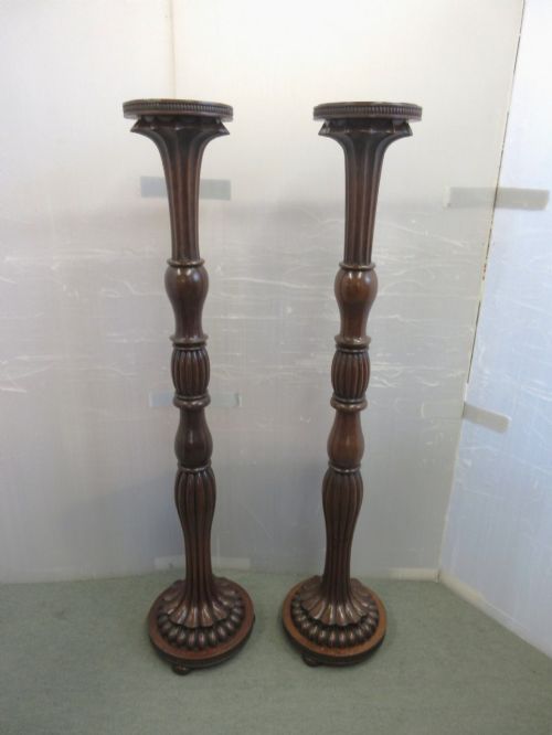 Super Pair of Torchieres