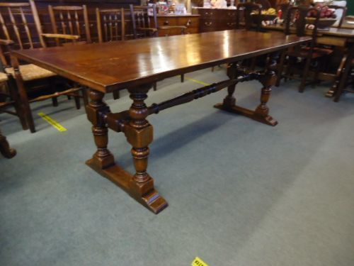 7' Oak Table