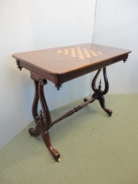 Mahogany Games Table