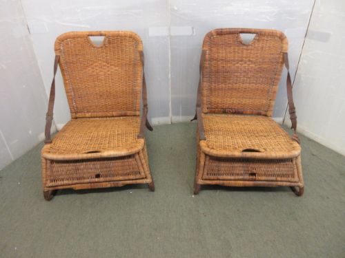 Pair of Folding Fishing Chairs