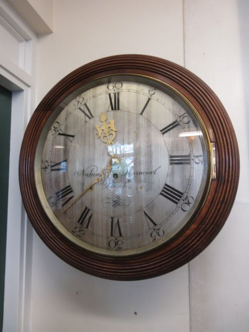 National Provincial Bank Fusee Clock