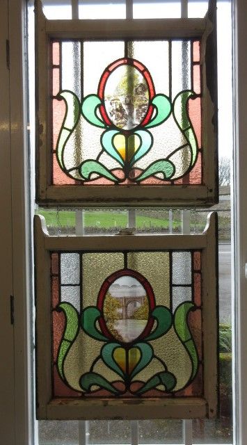 Pair of 19th Century Windows