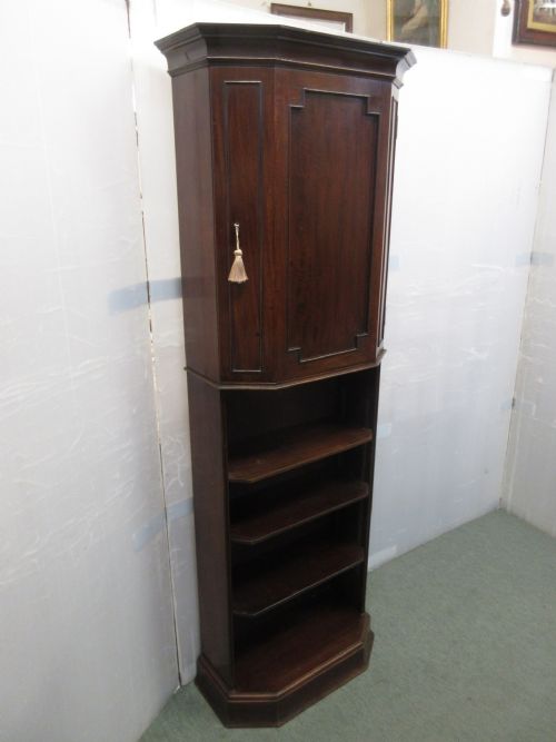 Mahogany Cupboard Bookshelf