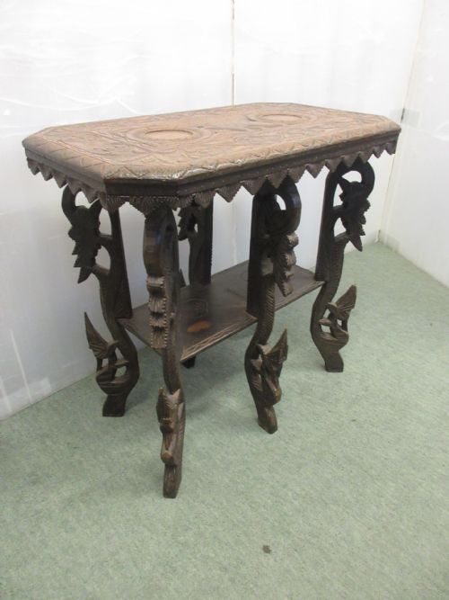 Hardwood Carved Table