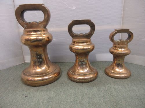 Set of 3 Bell Weights