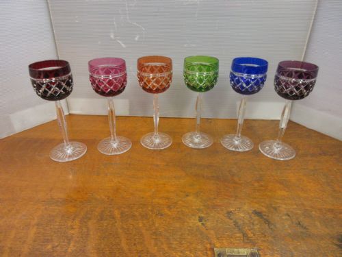 Set of 6 Hock Glasses