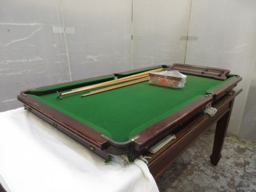 Slate Bed Snooker Table