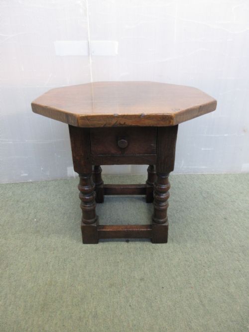 Oak Lamp Table