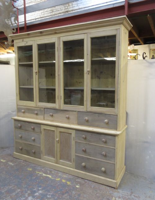 Superb Glazed Kitchen Cupboard