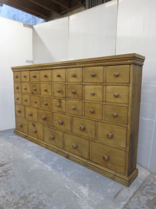 Pine Back of Drawers