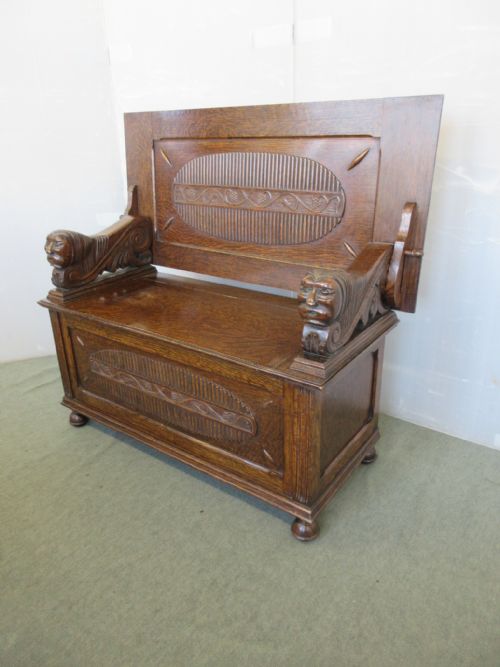 Oak Monks Bench