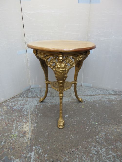 Cast Iron Pub Table.