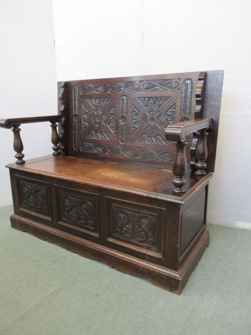 Oak Monks Bench