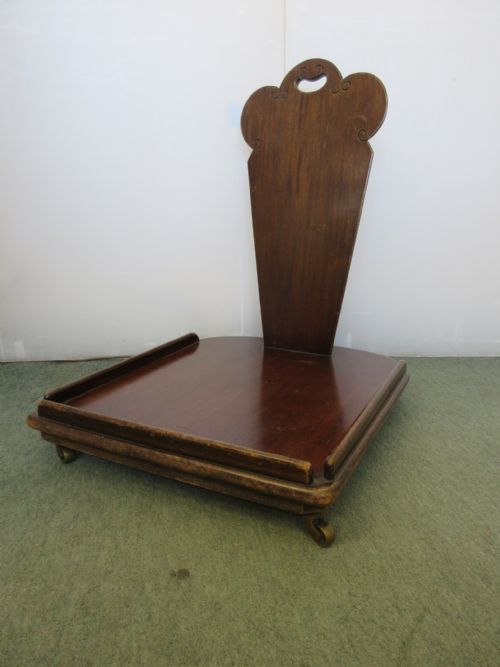 Mahogany Book Trolley